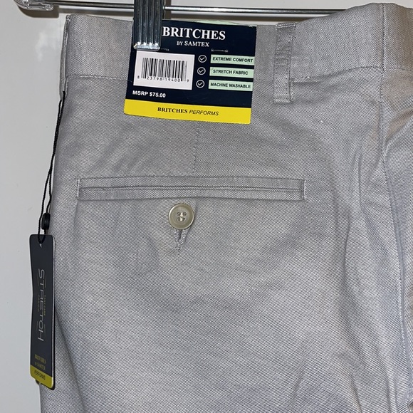 Britches by Samtex Men's Dress Pants NWT 30x30 - Picture 7 of 17